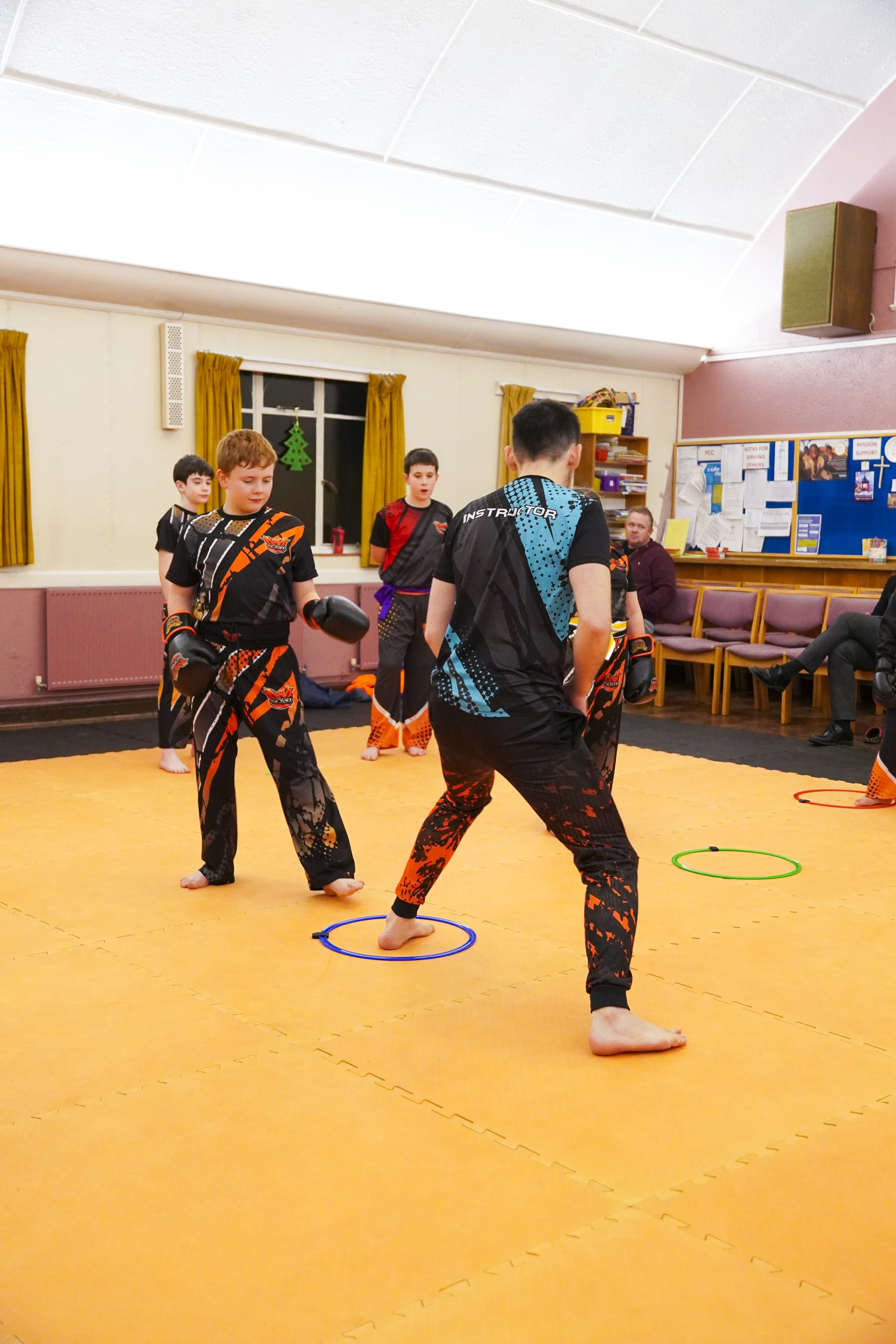 Phoenix Martial Arts coaching session